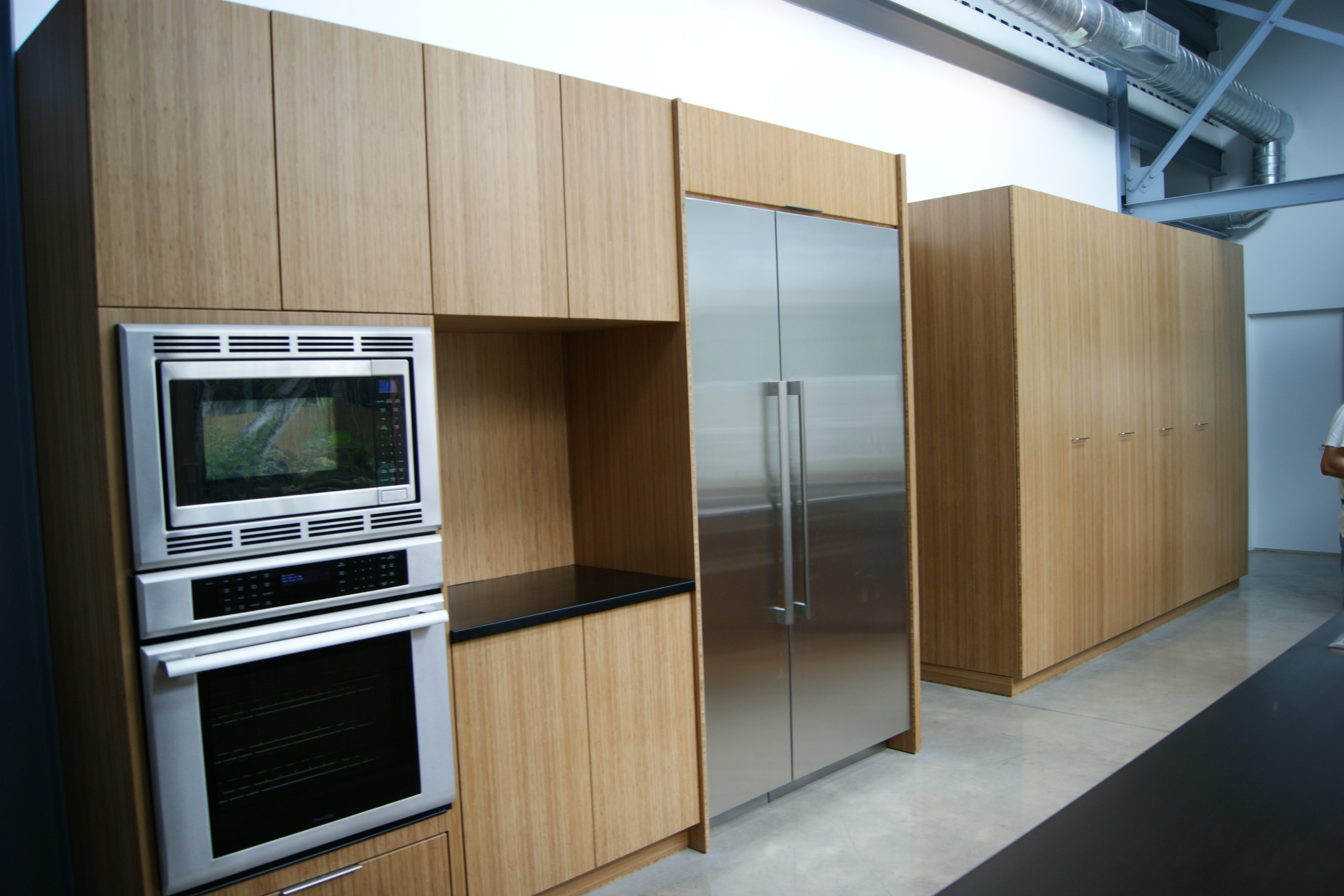 Plyboo kitchen cabinets